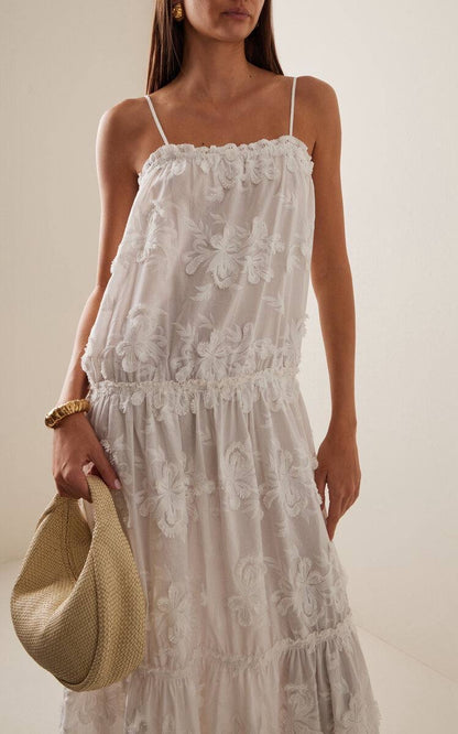 TG Jewell Cotton Maxi Dress Sundress