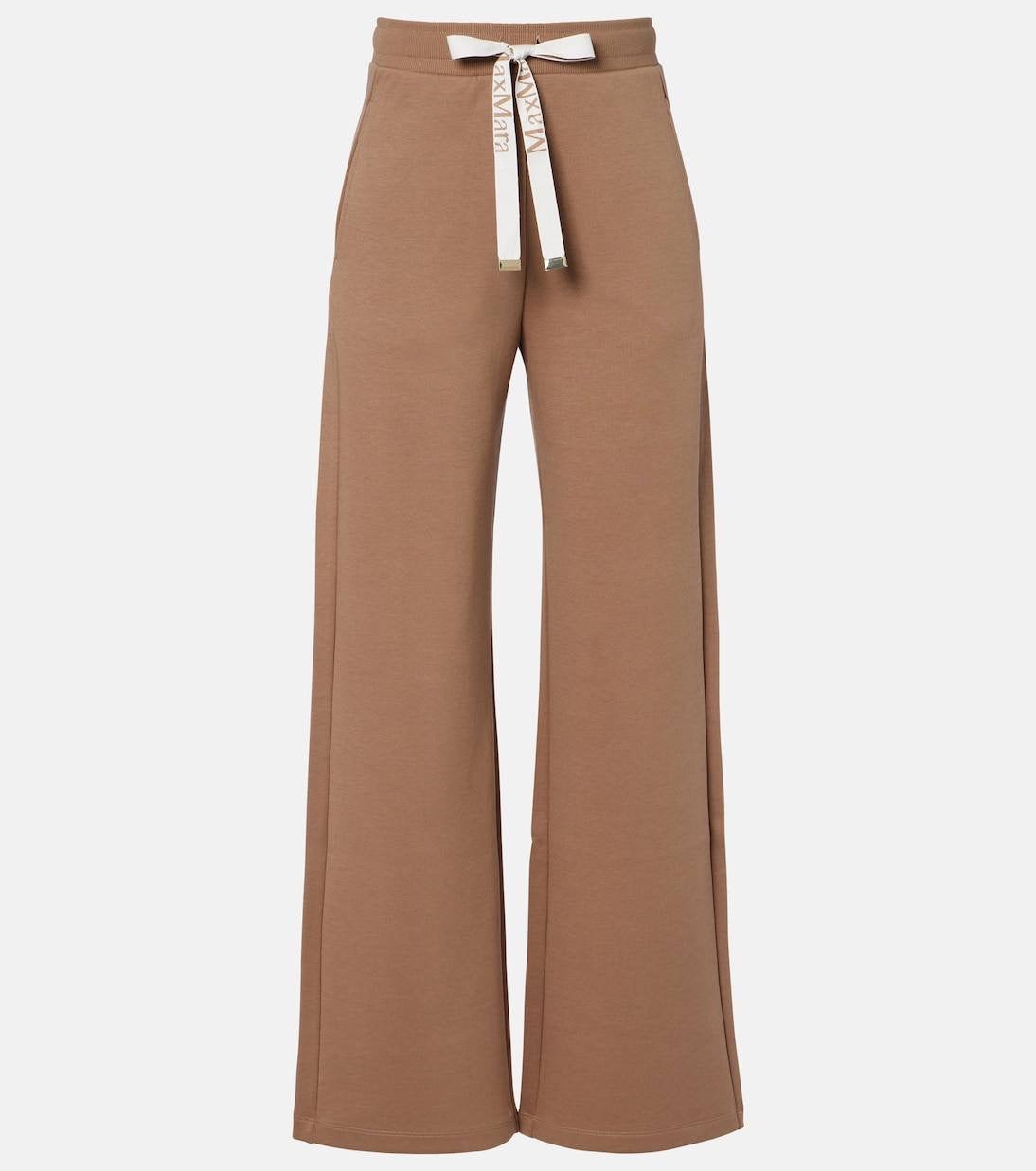 5 Colors! MM Wide-fit Cotton-blend Jersey Trousers Pant