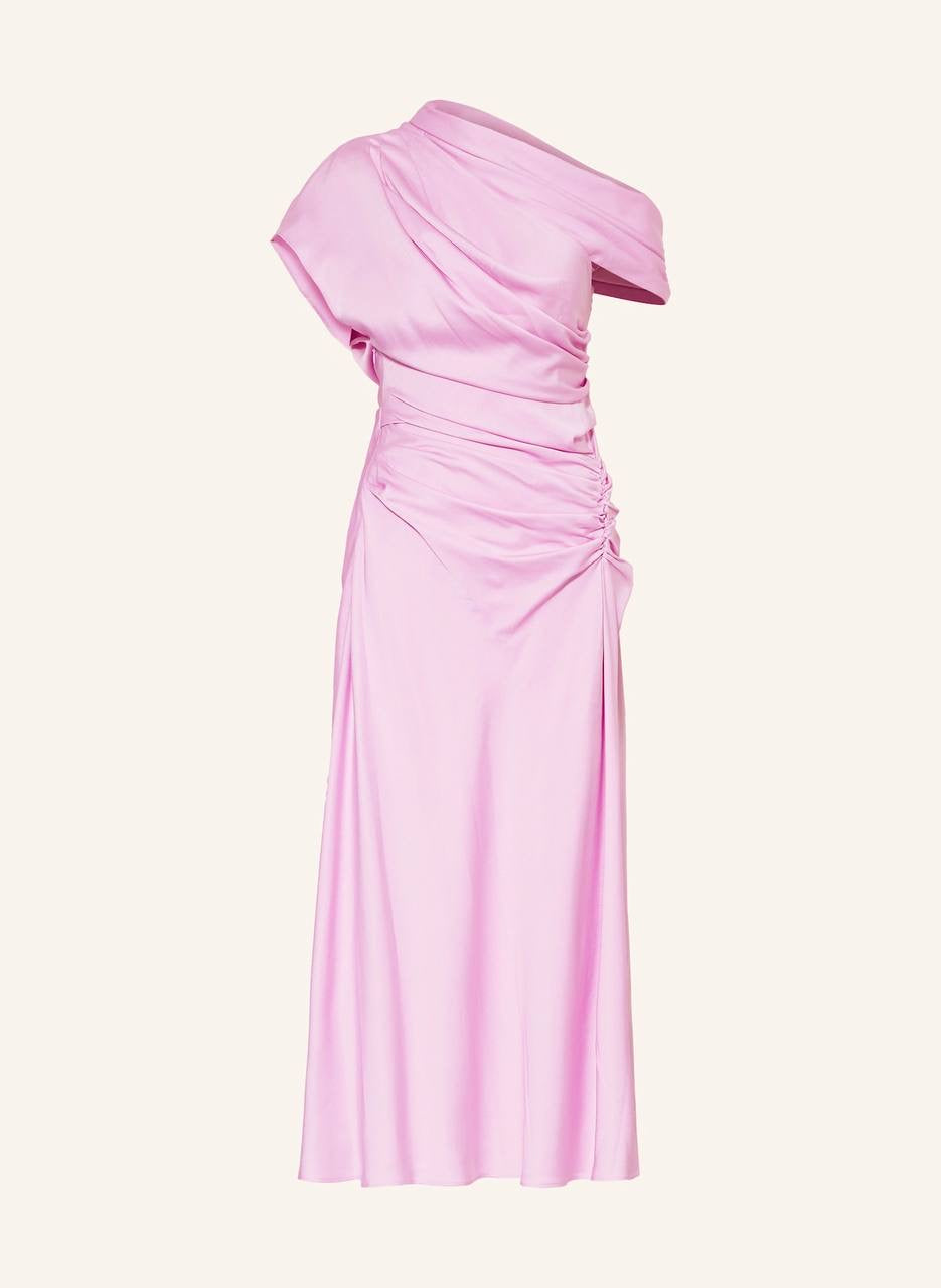 SK Joanna Satin Midi Dress