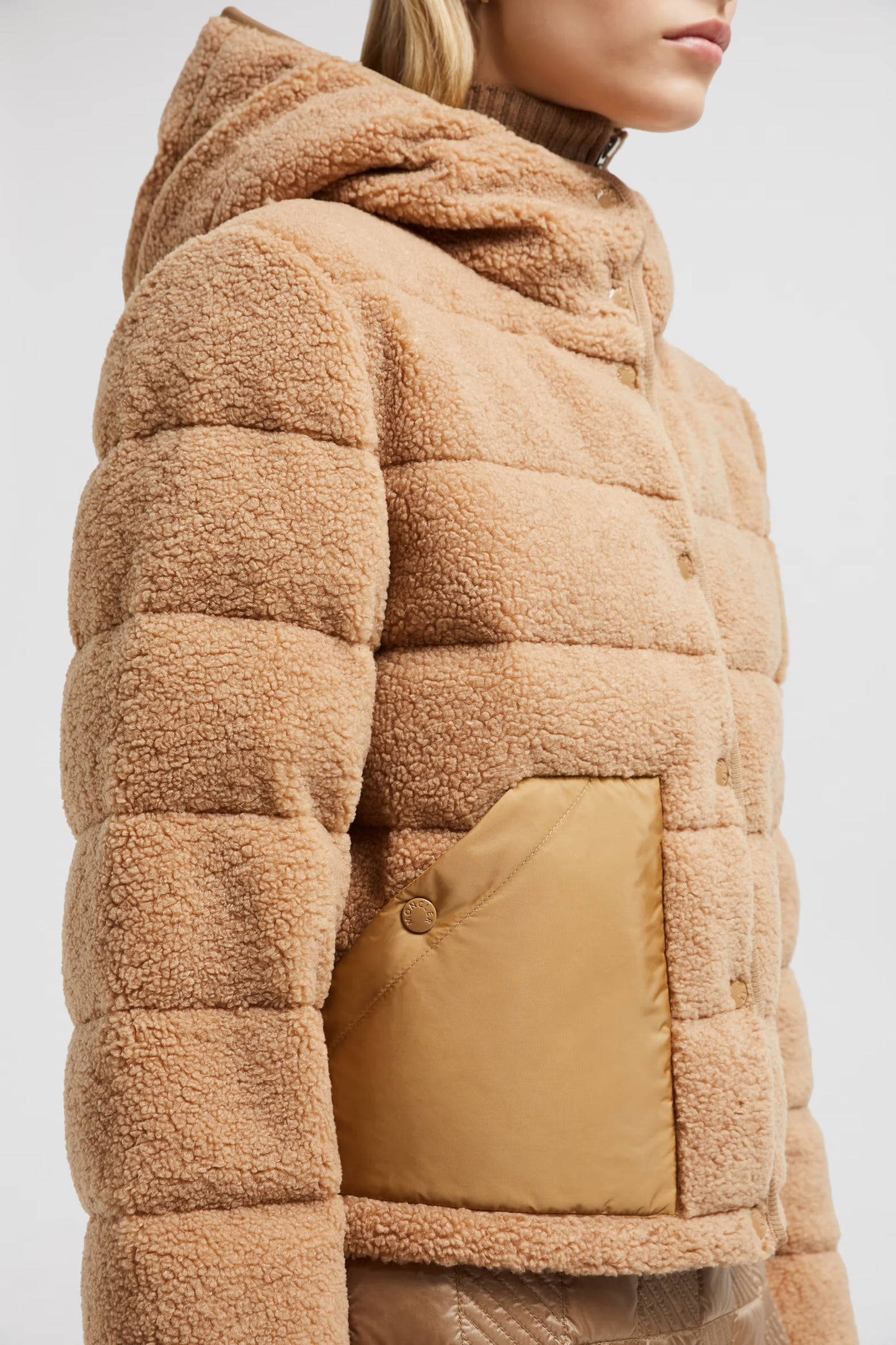 MC Audrieu Teddy Short Down Jacket