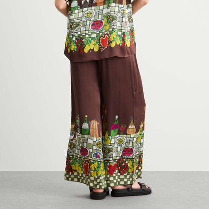 ALM Fredo Silk Shirt | Pants | Set