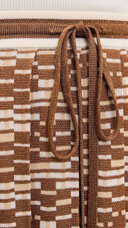 ALM Stefanie Knit Shirt | Midi Skirt | Viscose-blend Set