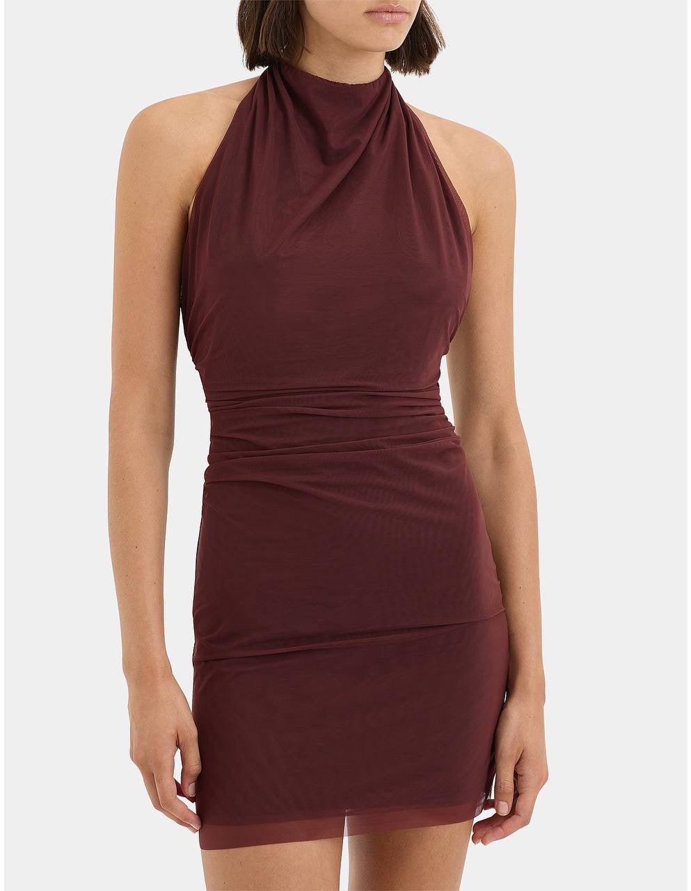 STL Toni | Jacques Halter Mesh Mini Dress