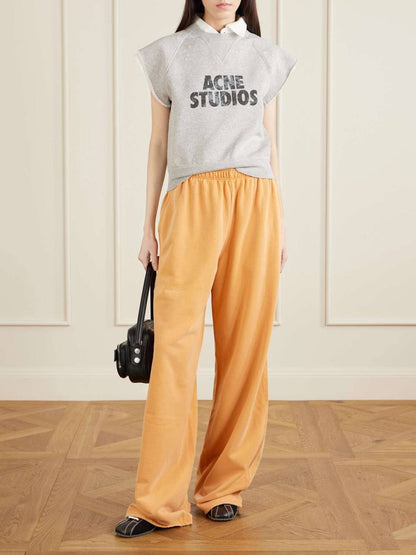AC Cotton Logo Printed Sweatpants