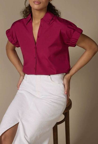 VB Matera Stretch-Cotton Shirt