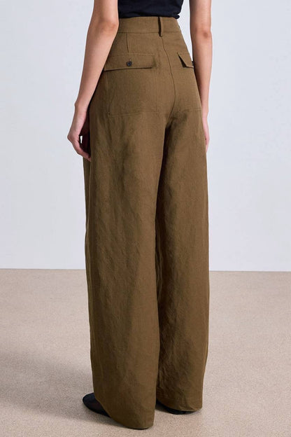 AA Elsa Blazer | Mirabelle High Waist Pants | Wool-linen Set