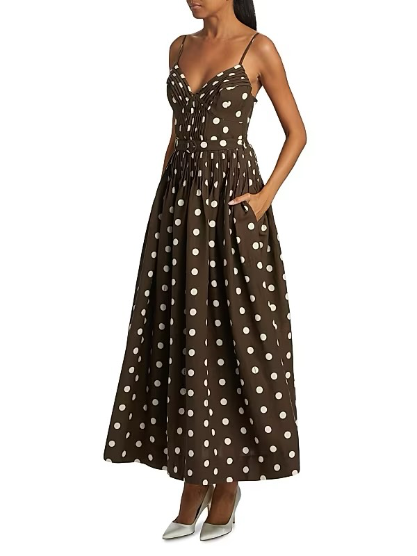 NC Mireille Linen-viscose Midi Dress
