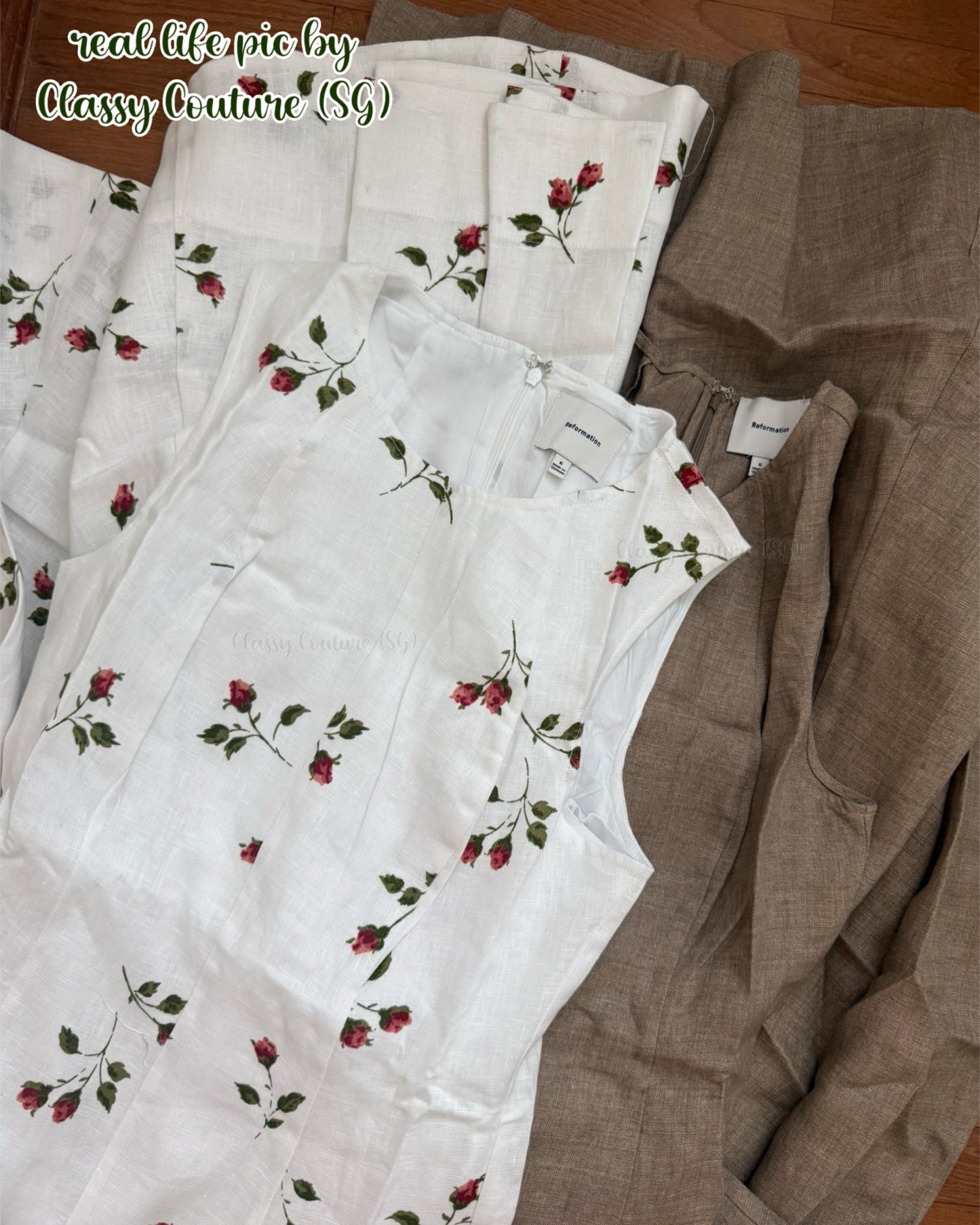 RESTOCK! Ref Cecilia Linen Sleeveless Midi Maxi Dress