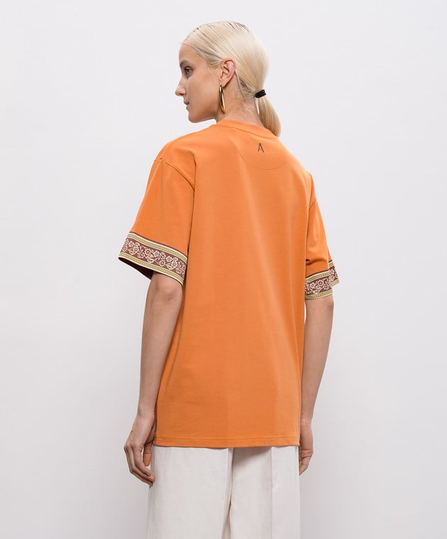ALM Monkey Dance | Alberta Printed Cotton T-Shirt Tee