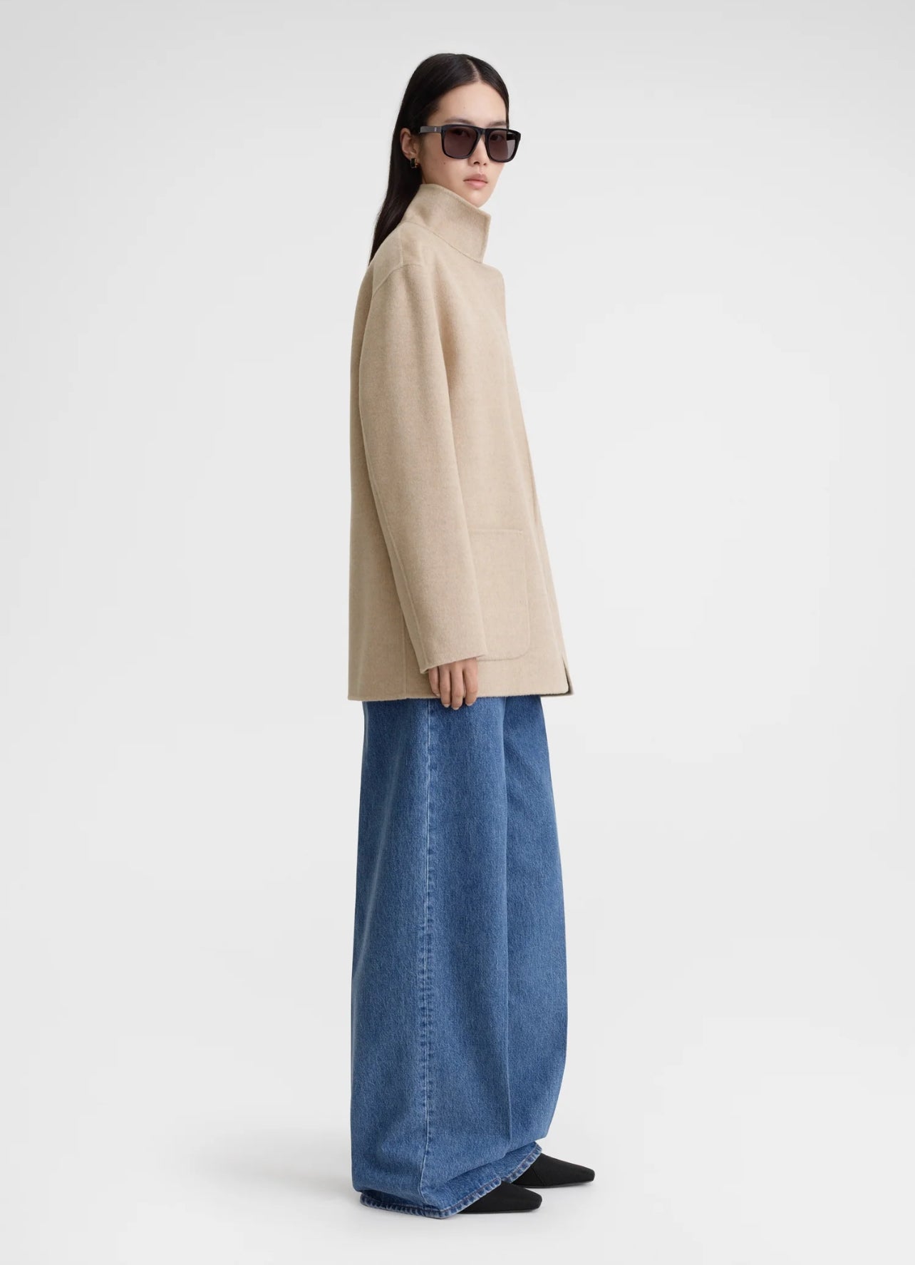 Tot Patch Pocket Double Wool Jacket