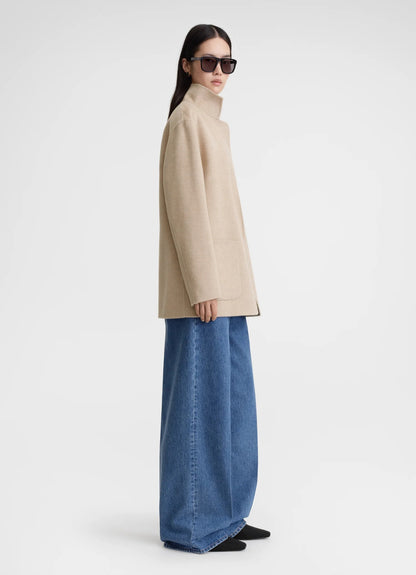 Tot Patch Pocket Double Wool Jacket