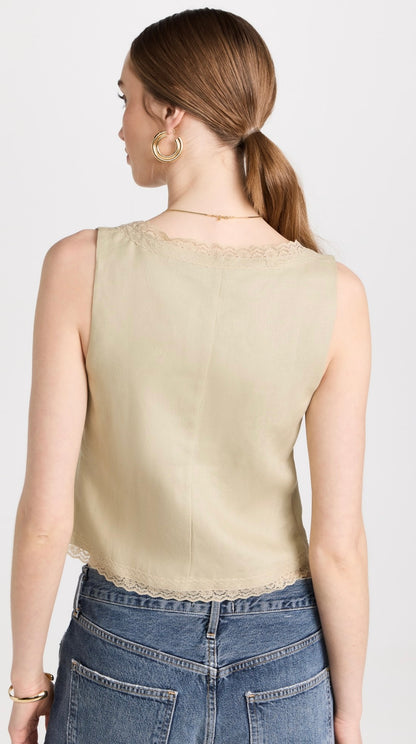 Rosalie Linen Top