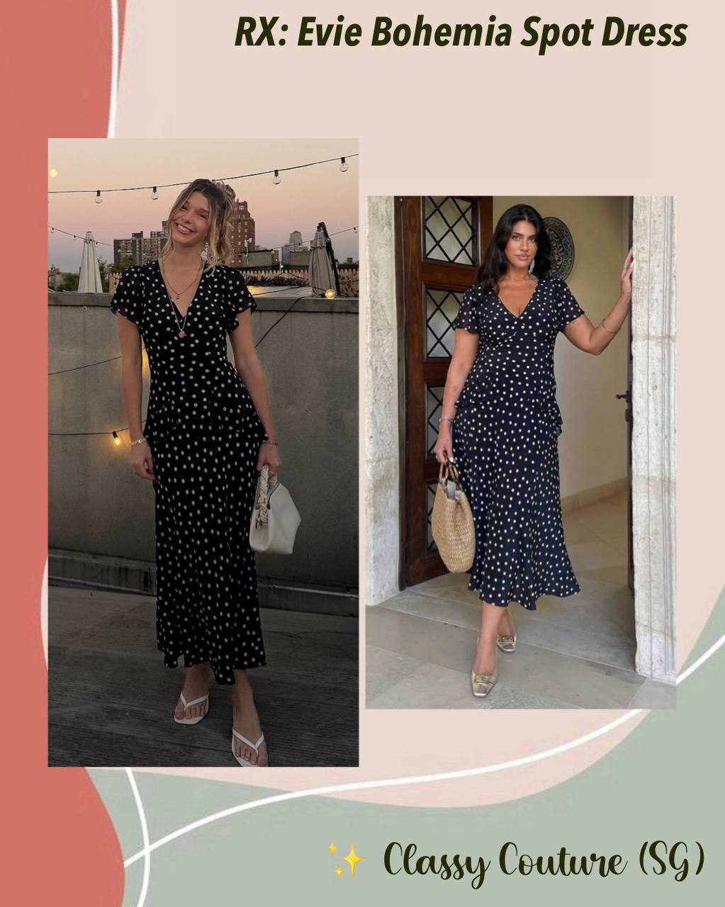 RX Evie Bohemia Spot Dress
