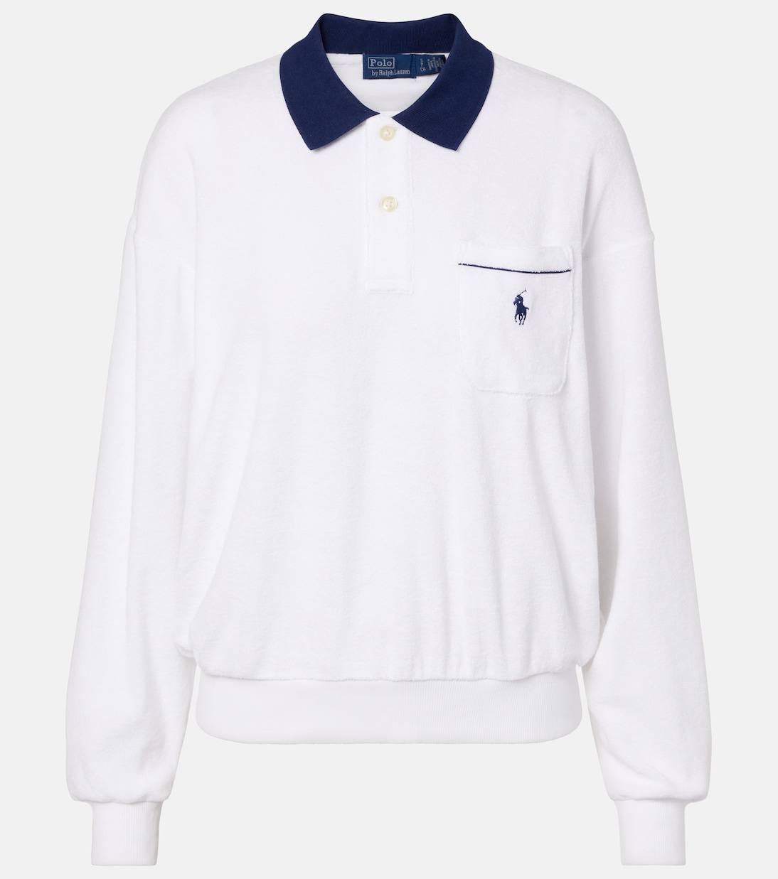 RL Terry Long Sleeve Collared Polo | Shorts