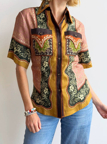 ALM Darcey Shirt | Midi Skirt