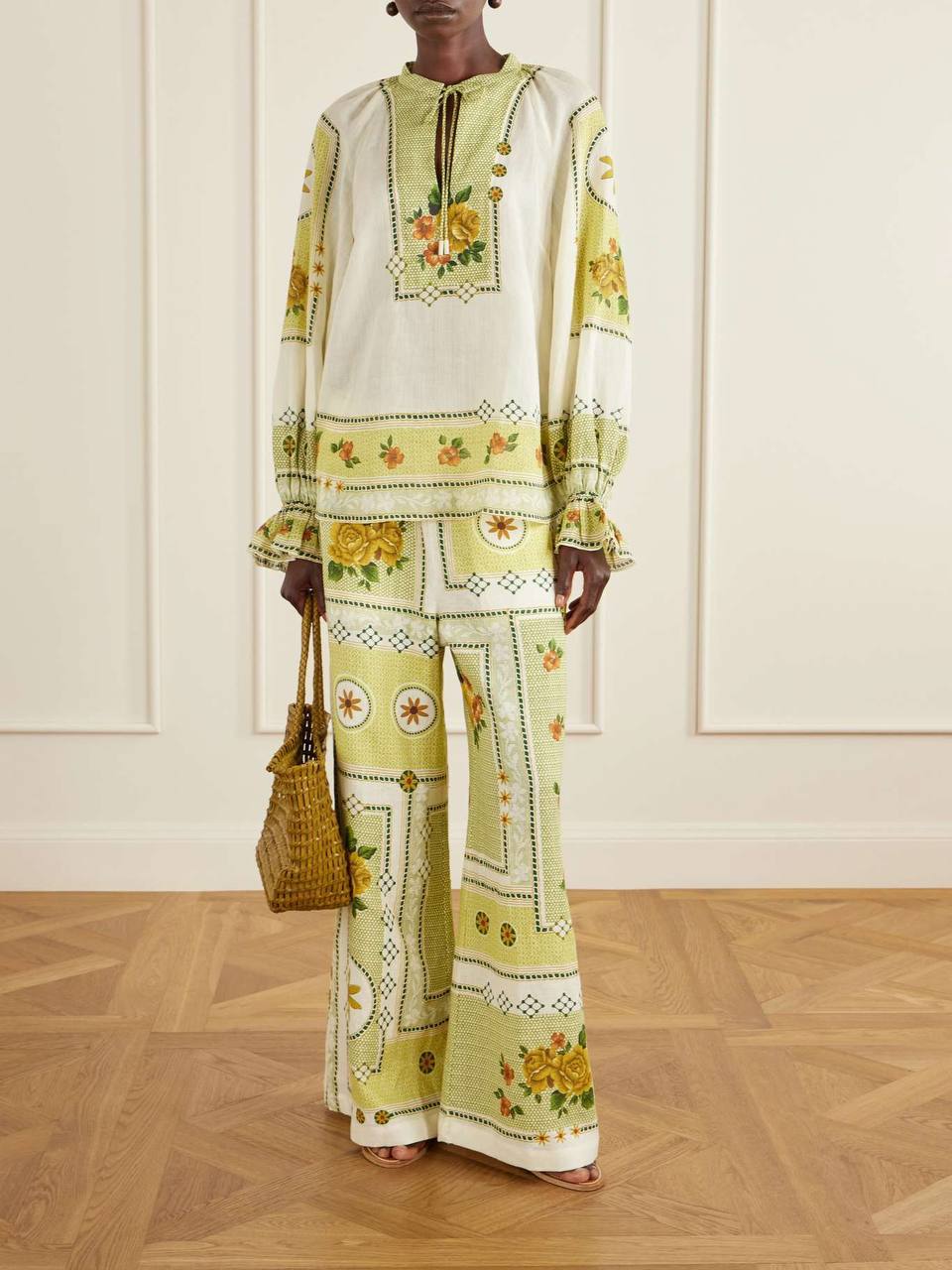 ALM Dixie Ramie Top | Linen Pants