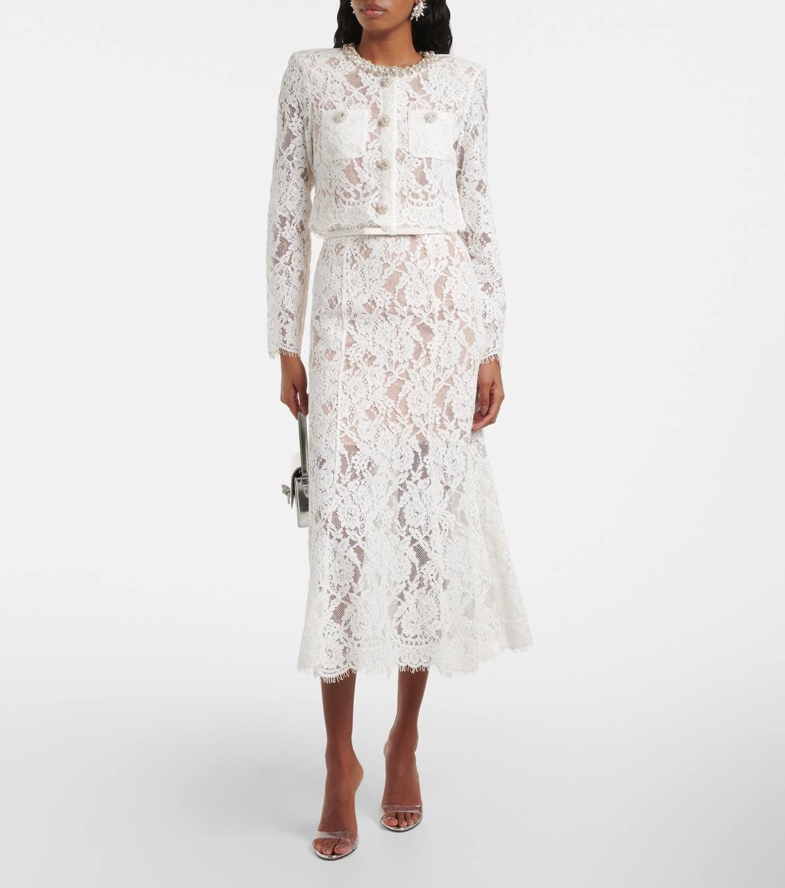 SP Embellished Jacket | Midi Skirt | Dress Set