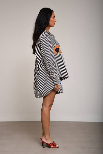 ALM Sirocco Embroidered Shirt | Shorts