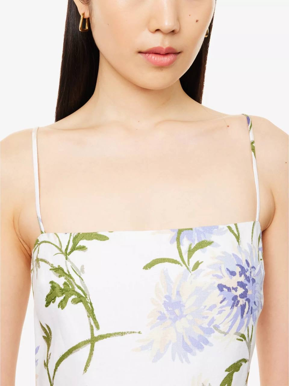 3 Colors! Ref Frankie Linen Midi Maxi Dress