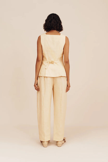 PSE Rio Linen Vest | Trousers | Emma Pencil Midi Skirt | Set