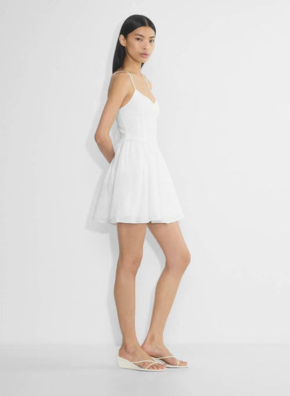 3 Colors! ARZ Influence Linen Mini Dress