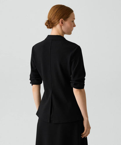 TH Triacetate Blended Collar Blazer