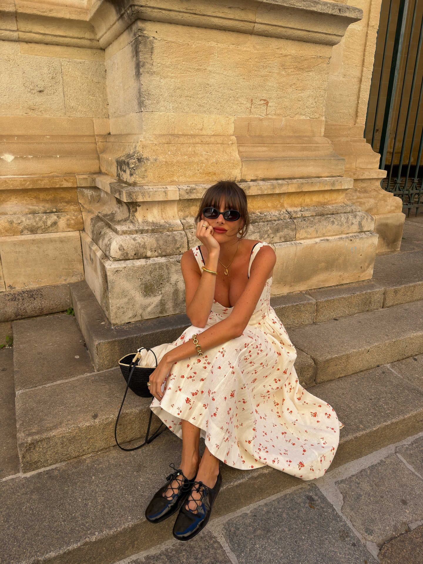 4 Colors! Ref Birdie Linen Midi Dress