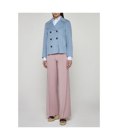 MM Teismo Wool Blend Short Coat Jacket