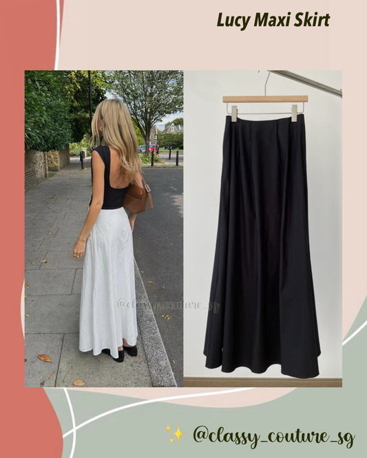 Lucy Maxi Skirt - organic cotton blend