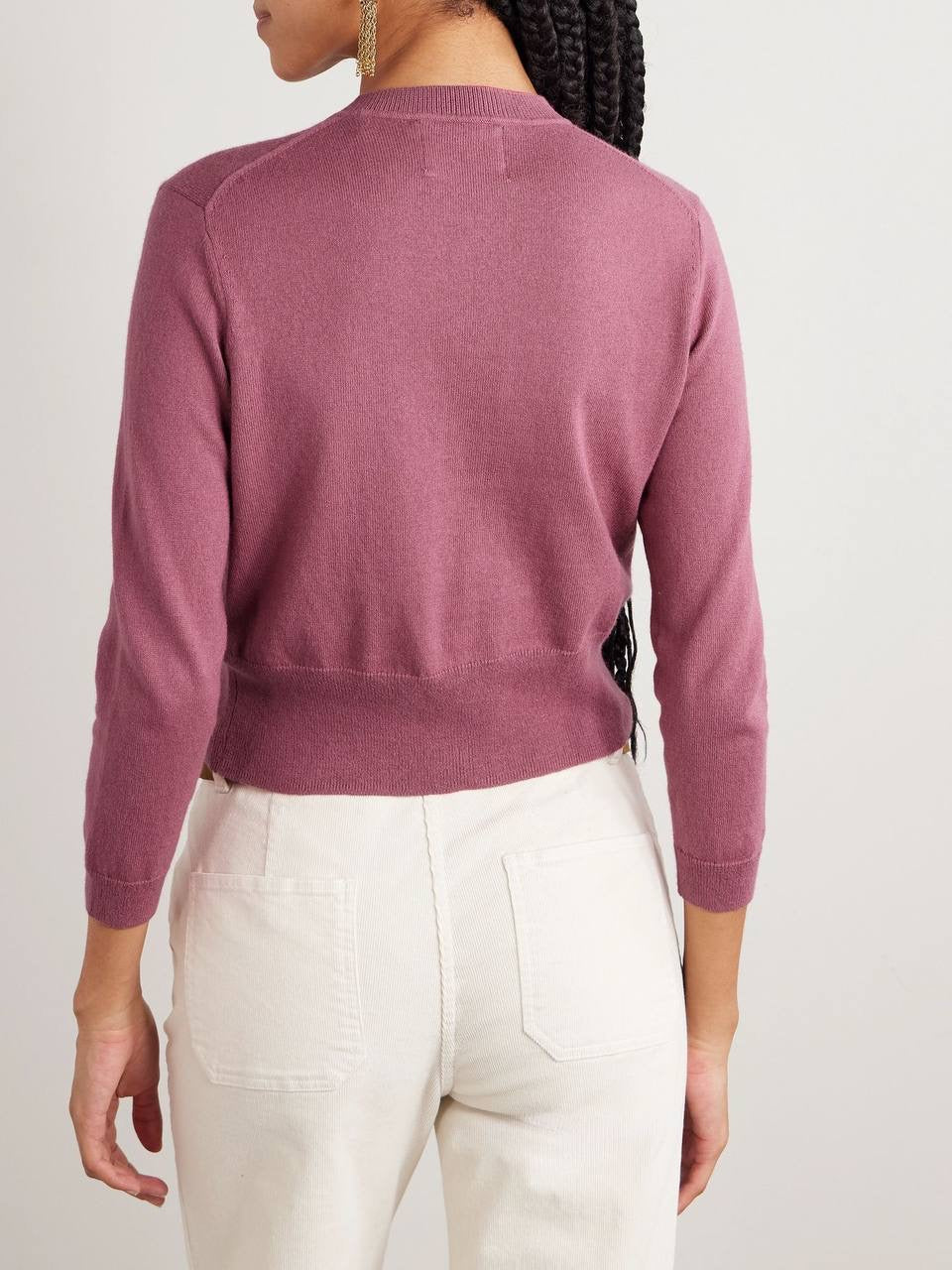 5 Colors! IM Newton Wool-cotton Button-down Cardigan