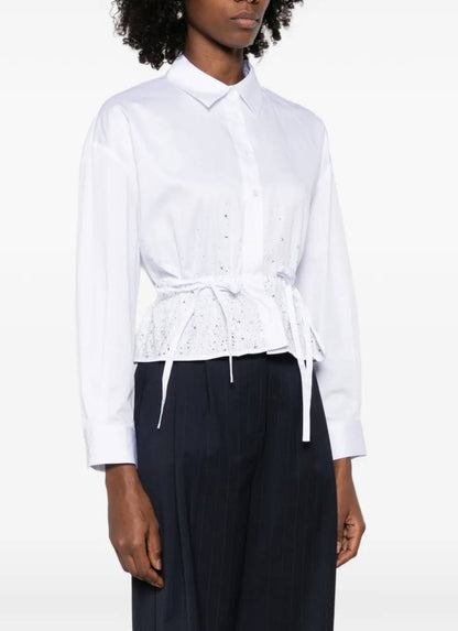 MJ Cotton Embellished Blouse