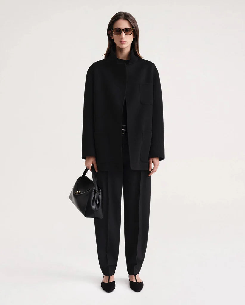 Tot Patch Pocket Double Wool Jacket