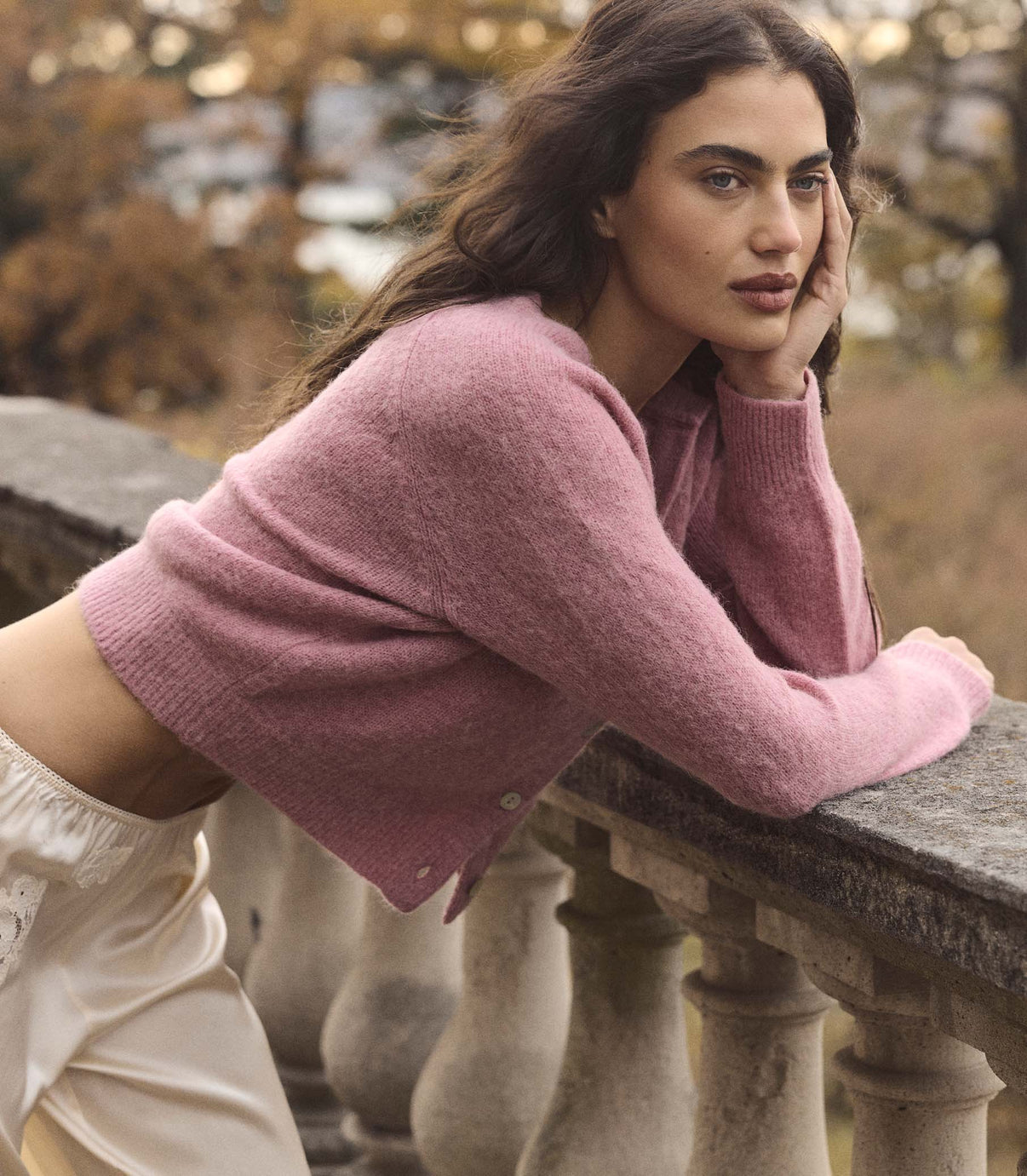 7 Colors! DN Petra Alpaca-Wool Blend Long Sleeved Cardigan