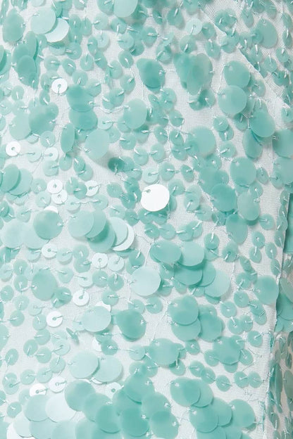 SK Bex Embellished Viscose Maxi Dress