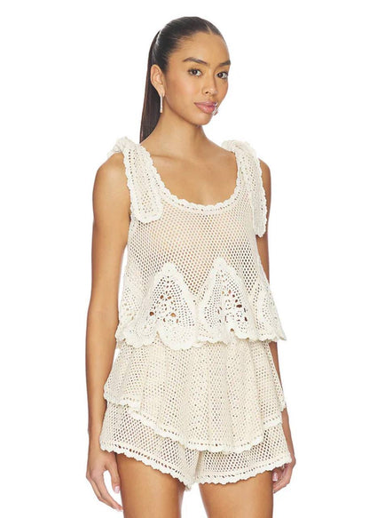 SE Madelyn Crochet Tank