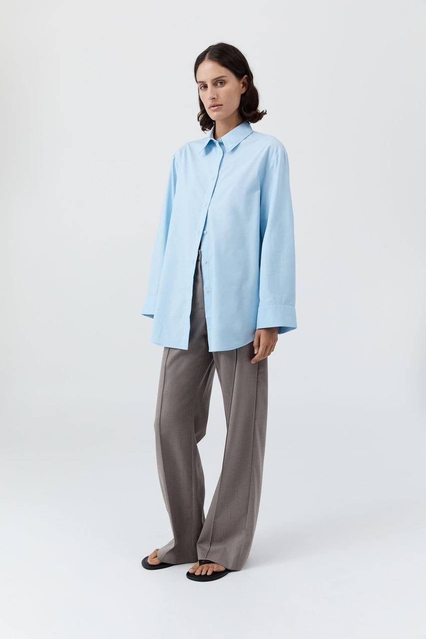 SA Oxford Organic Cotton Long Sleeve Button Down Shirt