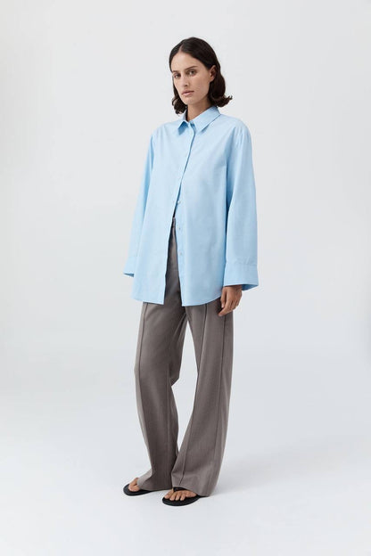 SA Oxford Organic Cotton Long Sleeve Button Down Shirt