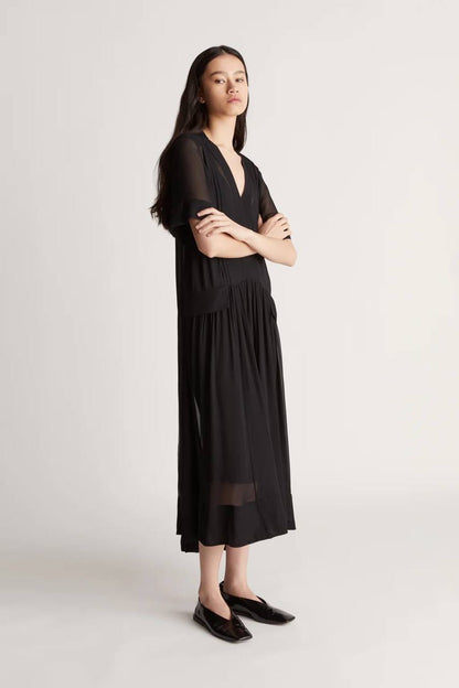 LM Celia V Neck Midi Dress