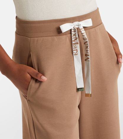 5 Colors! MM Wide-fit Cotton-blend Jersey Trousers Pant