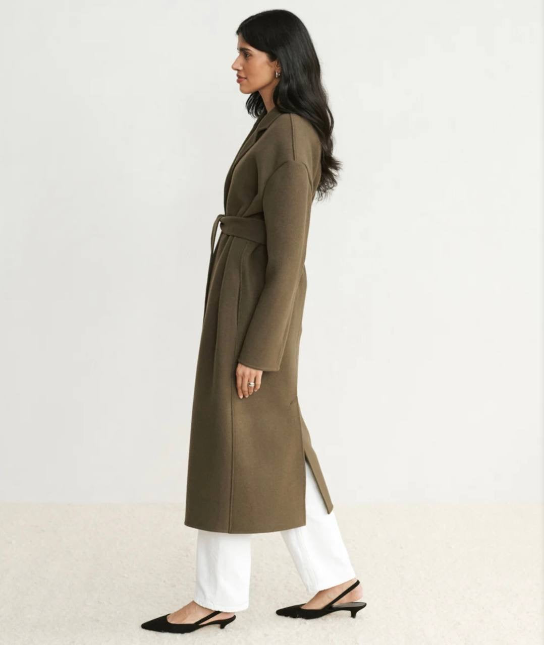 Few! JK Cashmere Overcoat | wrap coat