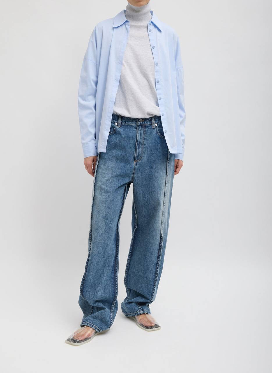 TB Spring Denim Tuck Jeans