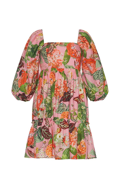 CC Sip Sip Mini Dress in Avery Floral Pink