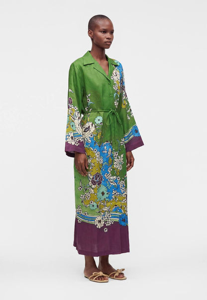 ALM Nanci Linen Shirtdress