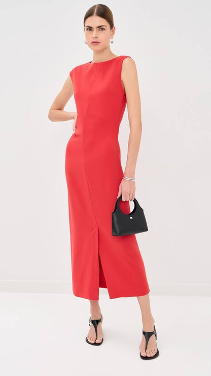 PS Damea Dress in Matte Double Crepe
