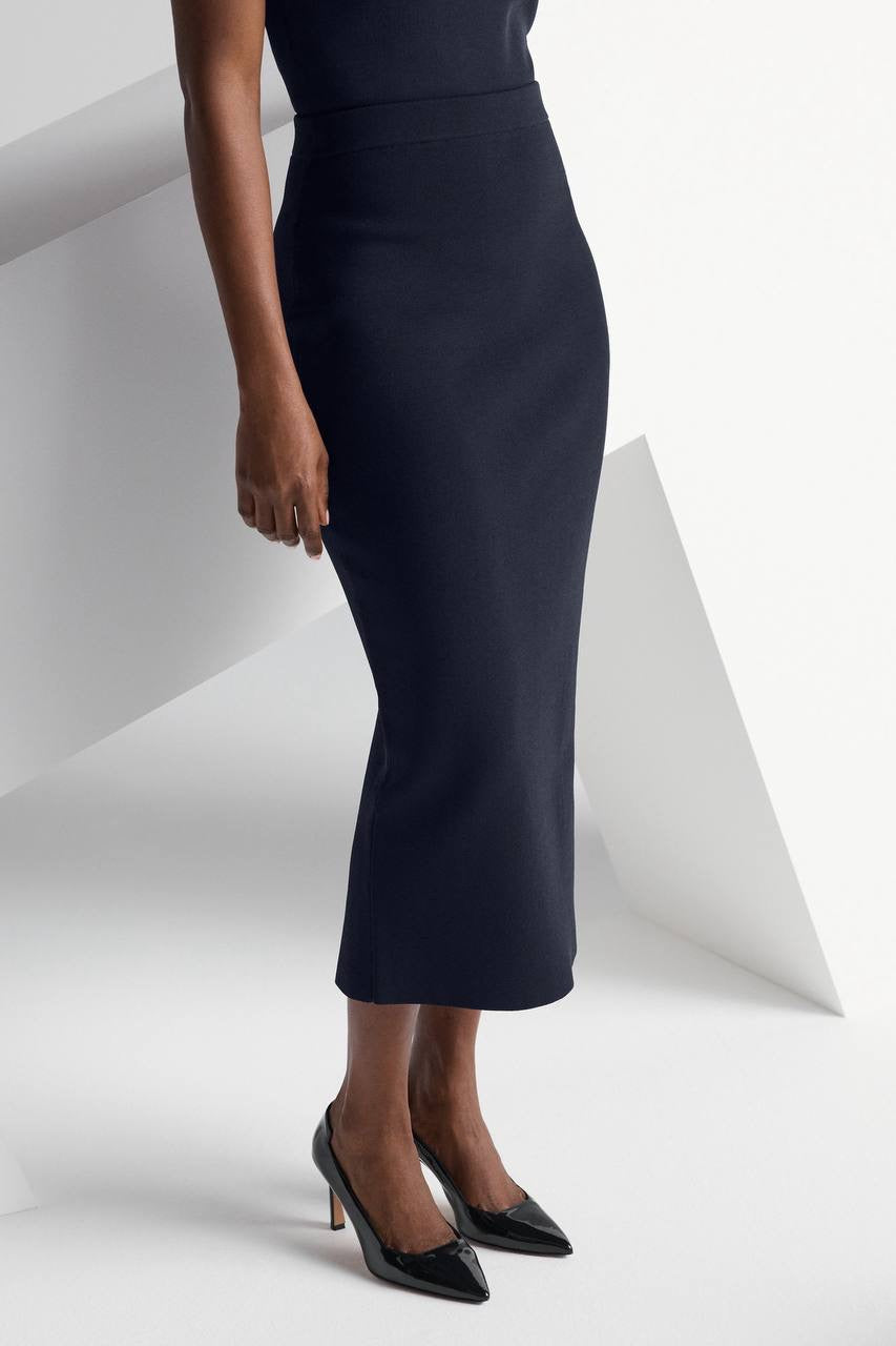 TF Sculpt Knit Keighley Tank Top | Santon Midi Skirt | Viscose-blend Set