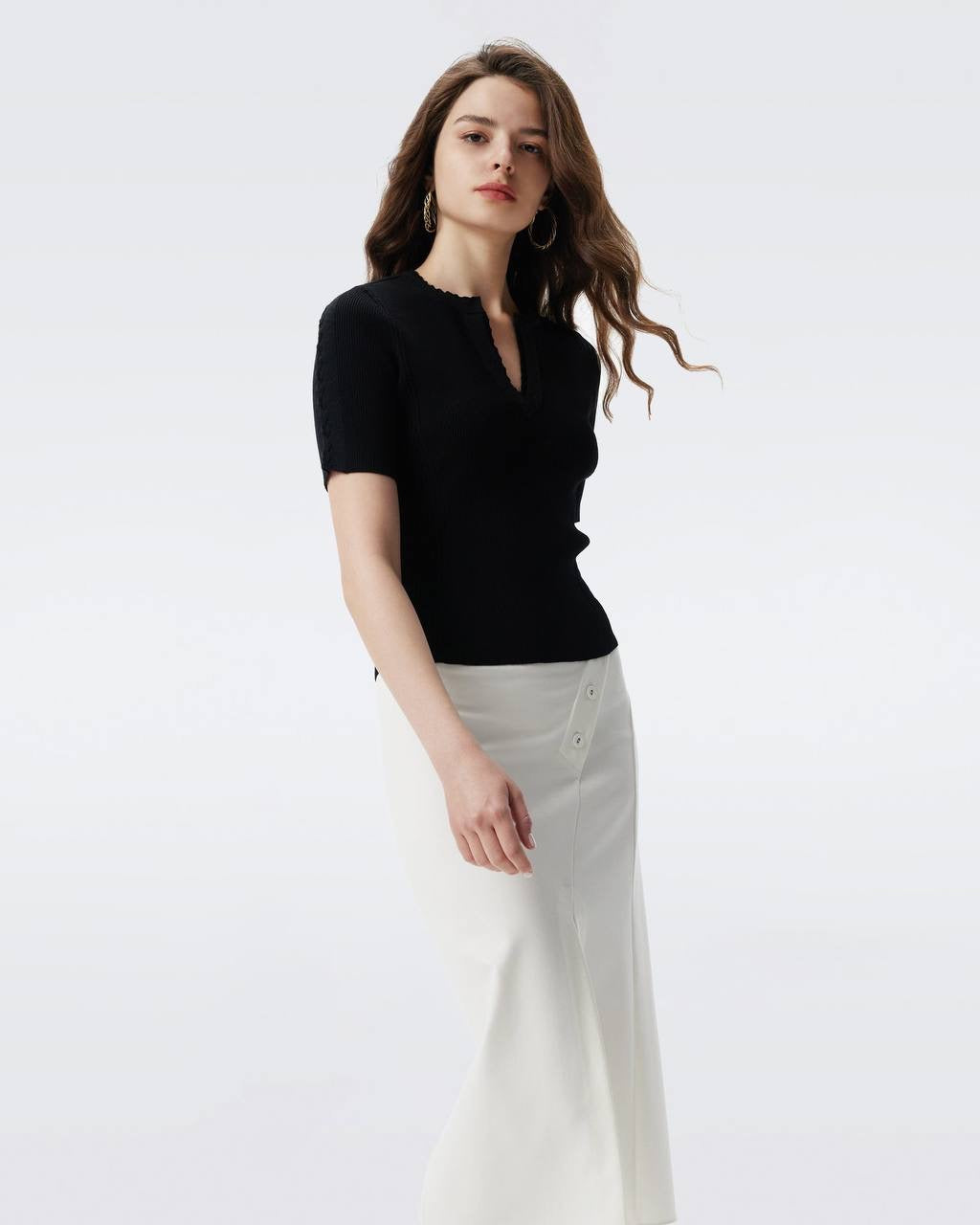 DVF Bridge Midi Skirt