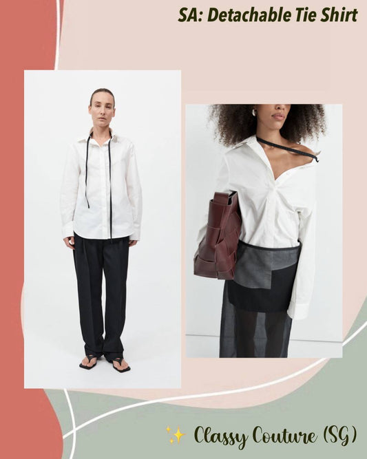 SA Detachable Tie Shirt