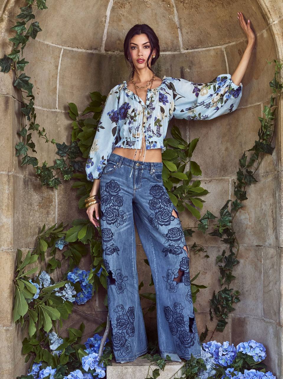 AO: Sidney Laser Cut Jeans