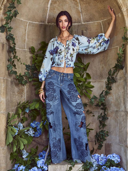 AO: Sidney Laser Cut Jeans