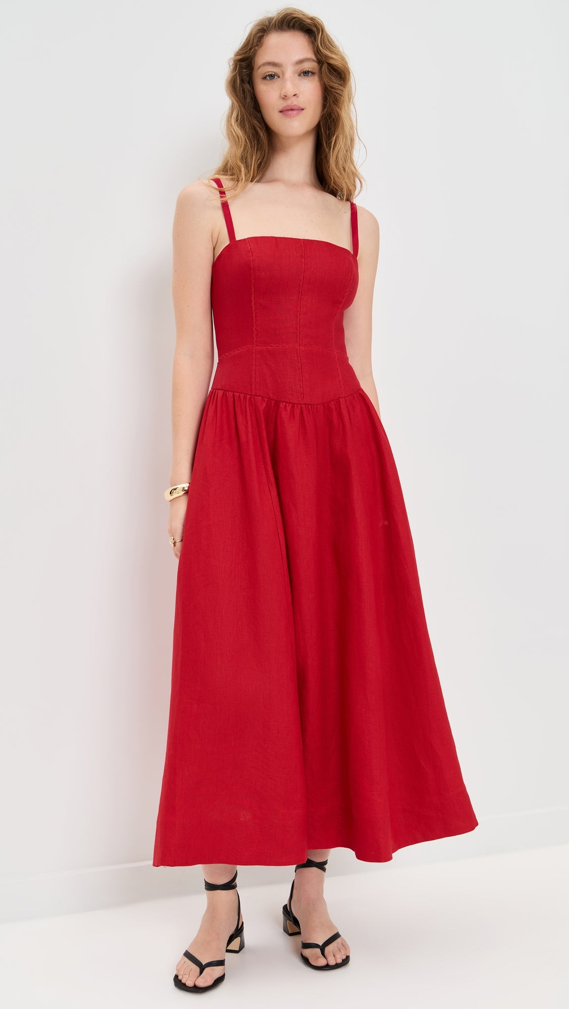 RESTOCK! Ref Katarin Linen Midi Dress